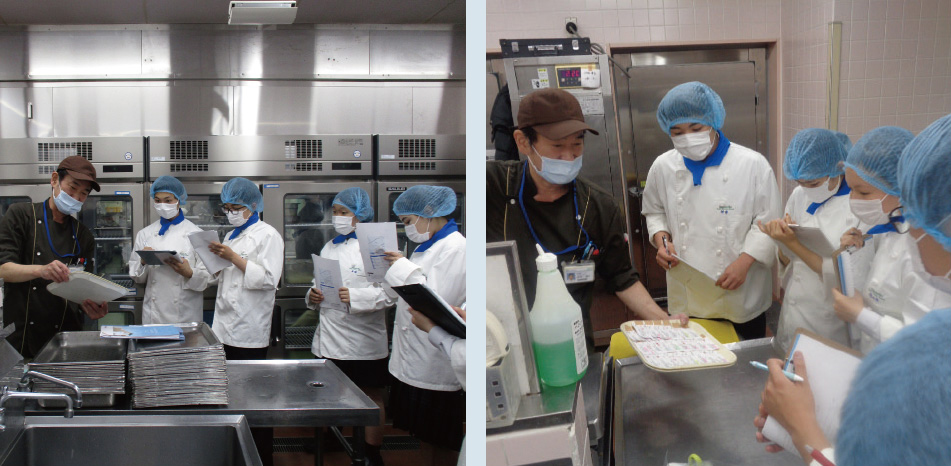 病院施設見学写真