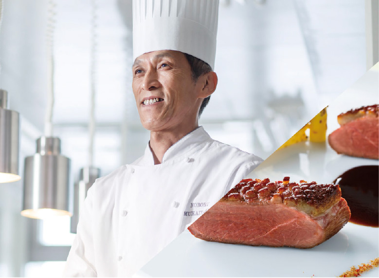 フランス料理　向山登教授